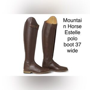 Mountain Horse equestrian polo boot, new in box. UK 37 wide, runs big all round